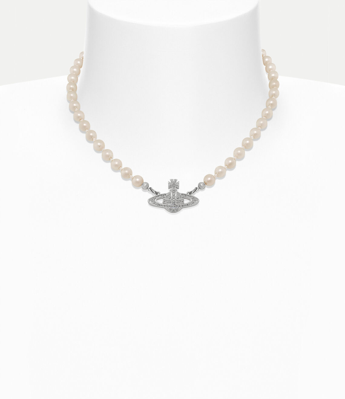 Big Bas Relief Pearl Chocker Vivienne Westwood