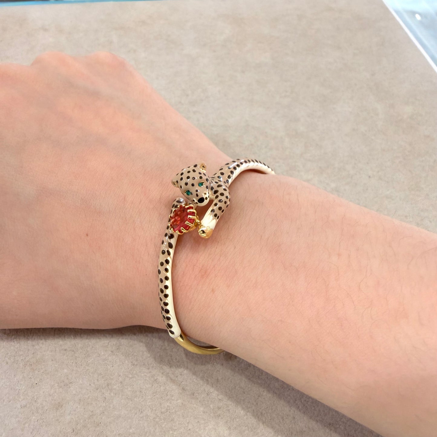 Leopard Bangle