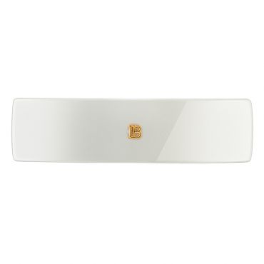 Barrete pour Cheveux Large White