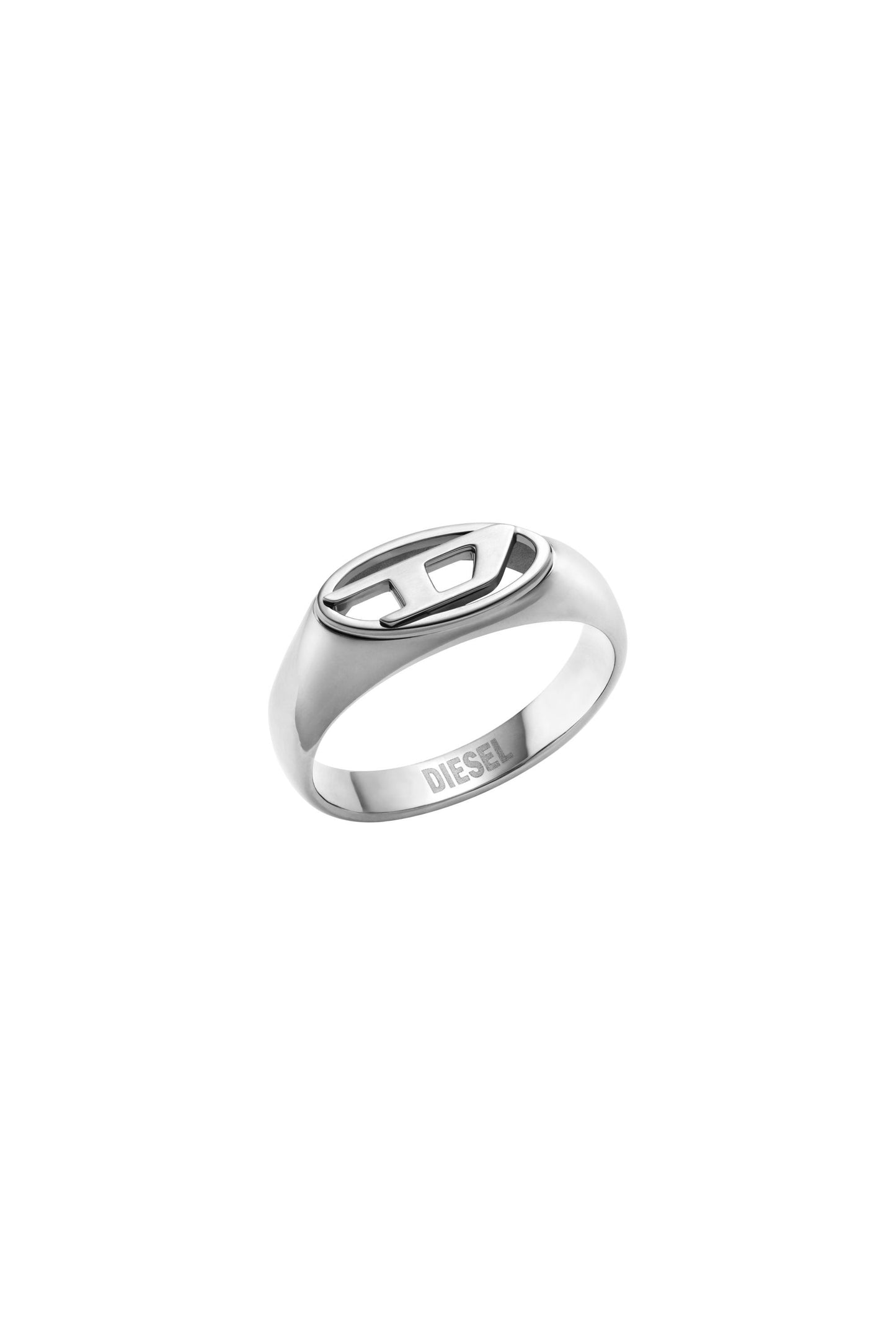 Stainless Steel Signet Ring Diesel