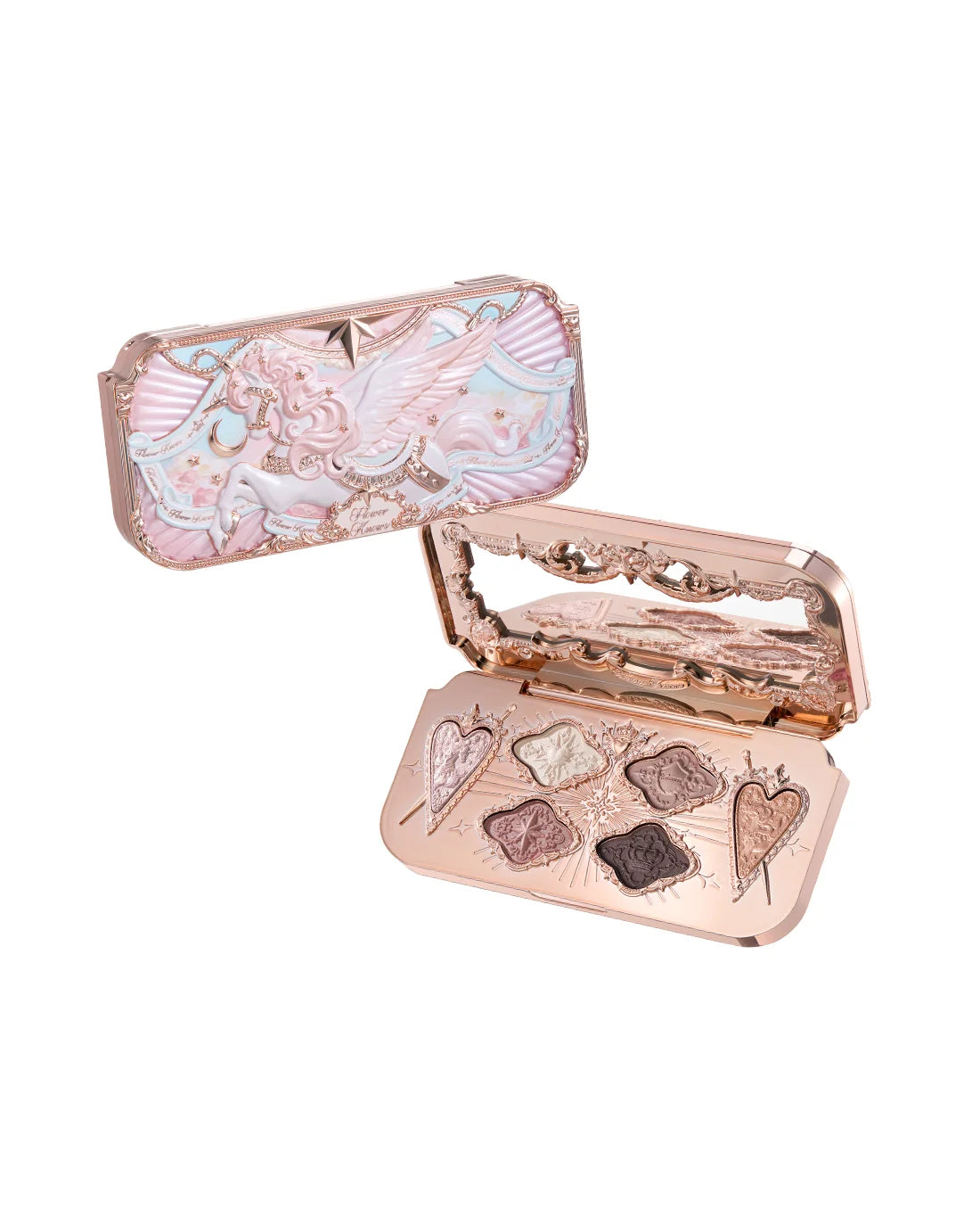Flower Knows - Knight Unicorn 6-Color Satin Makeup Palette