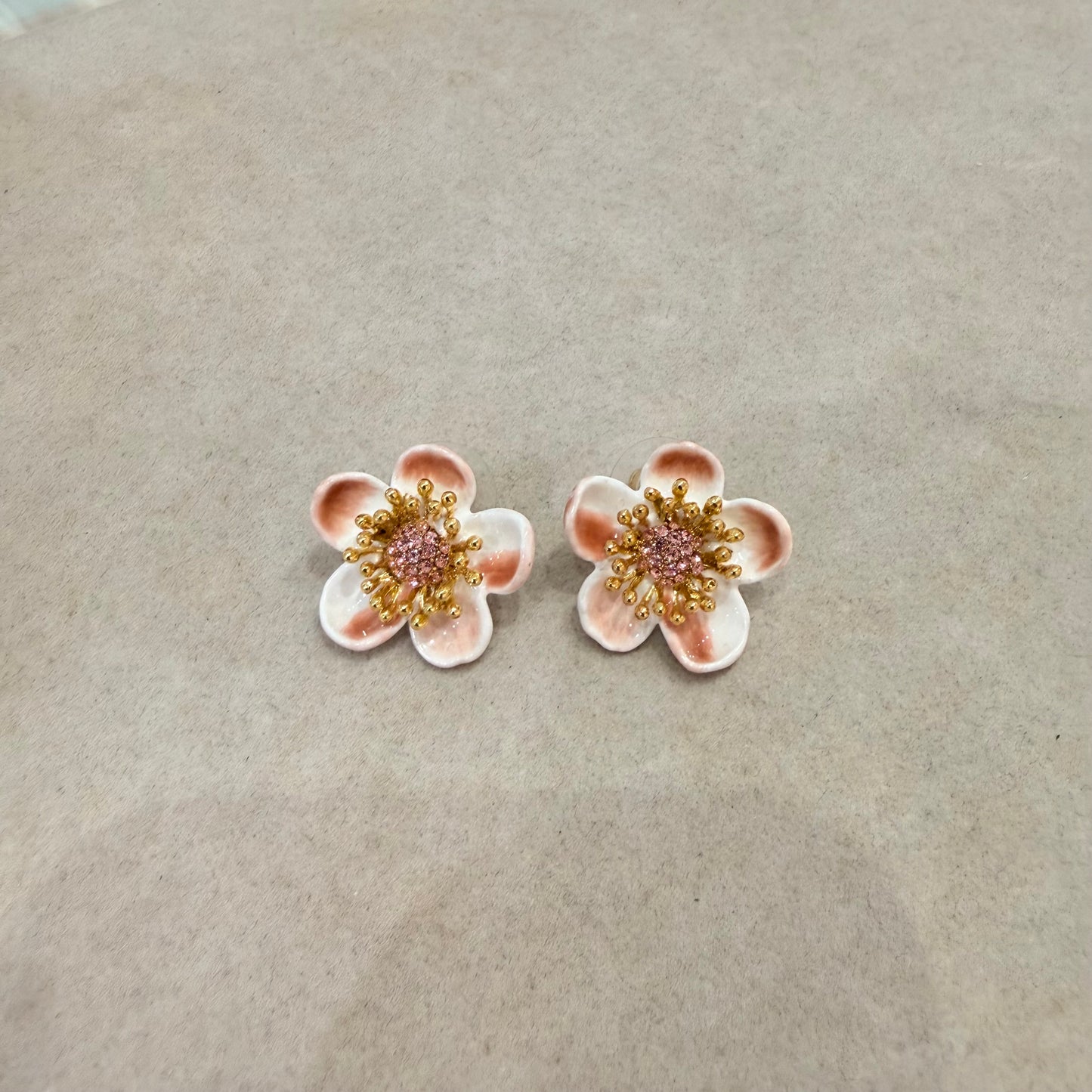 Flower earrings