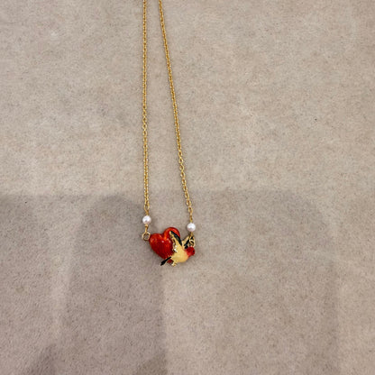 Red Canary Necklace