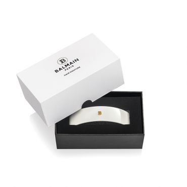 Barrete pour Cheveux Large White