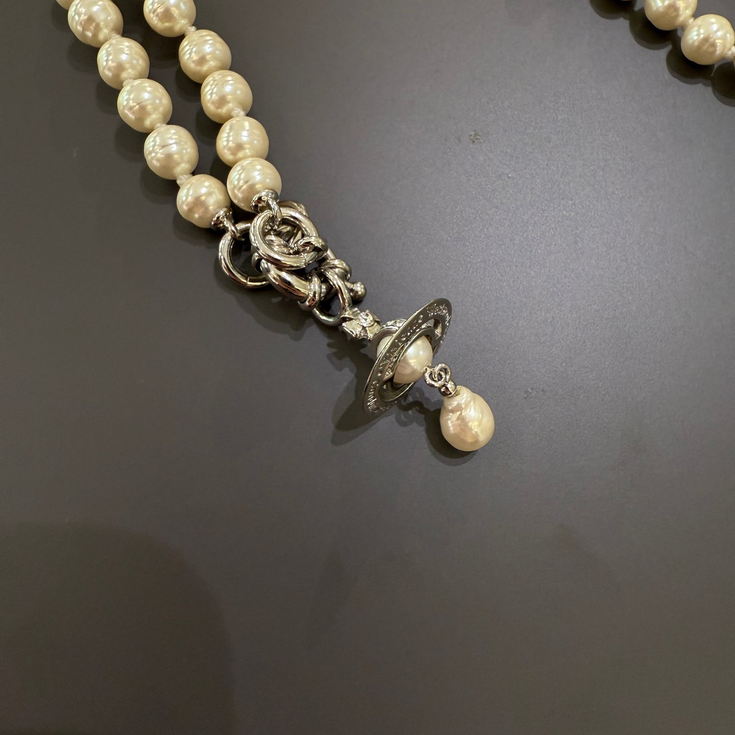 Vivienne Westwood orb pearl necklace