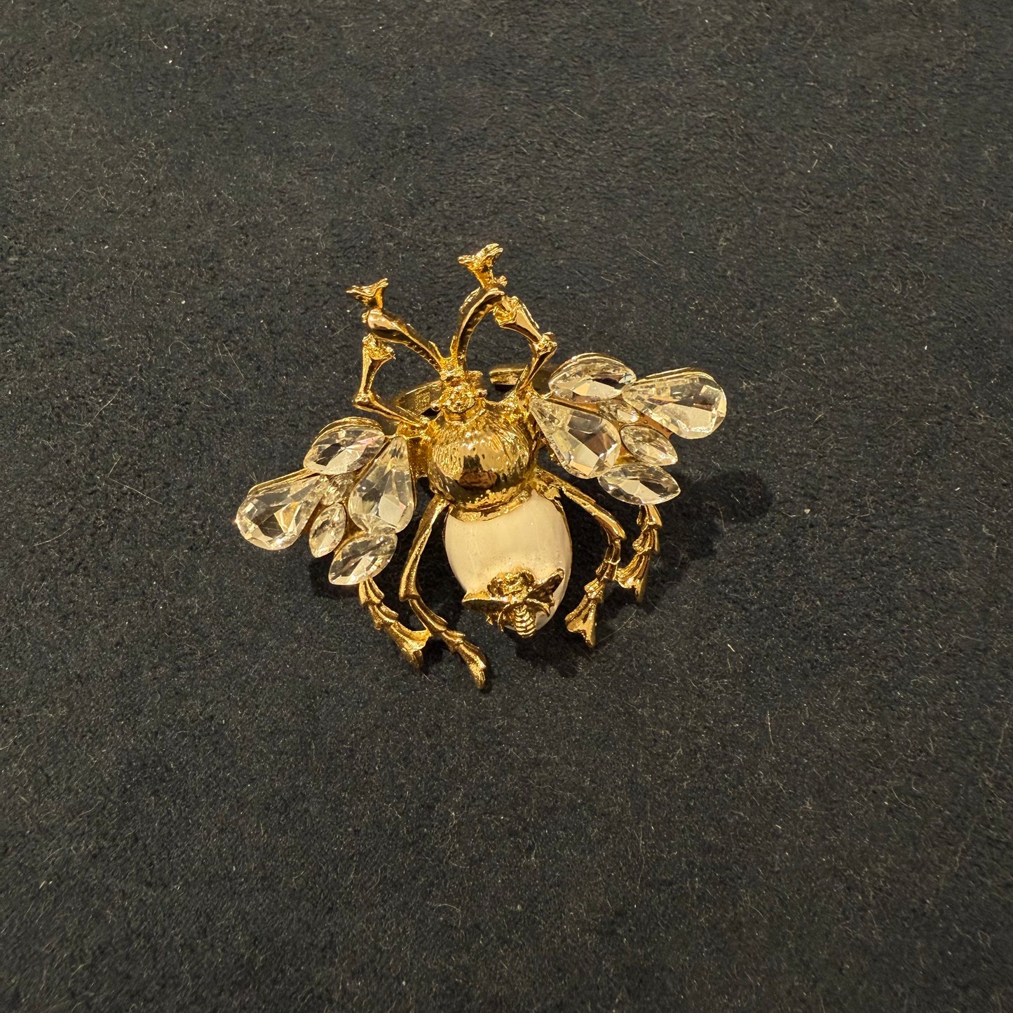 Bee ring Cloisonné