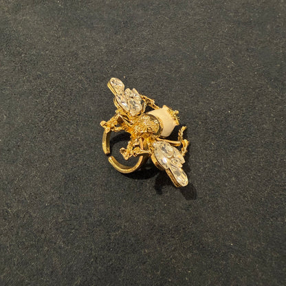 Bee ring Cloisonné