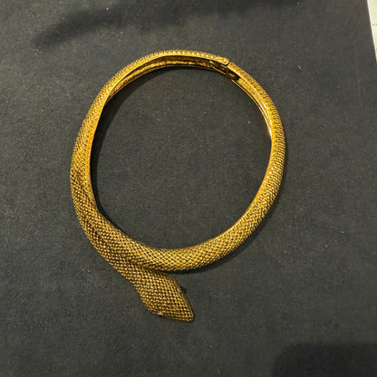 Snake collar necklace Cloisonné