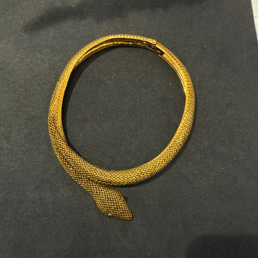 Snake collar necklace Cloisonné