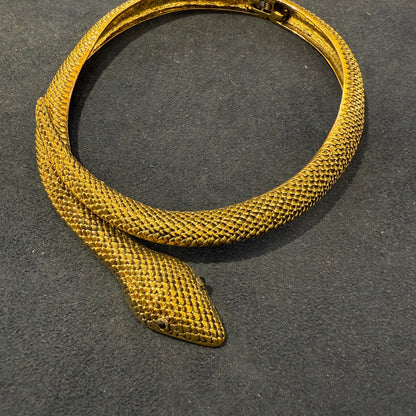 Snake collar necklace Cloisonné