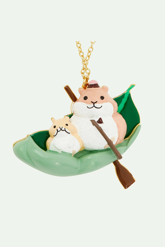 Hamster Explorers Pendant Necklace Les Néréides